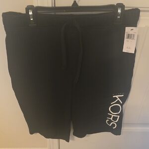 Michael Kors Black Logo Shorts